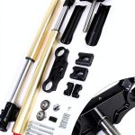 GEYOPMID Triple Tree Clamp Front Forks Shock Universal Fit-0