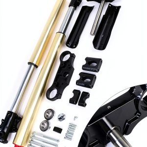 GEYOPMID Triple Tree Clamp Front Forks Shock Universal Fit-0