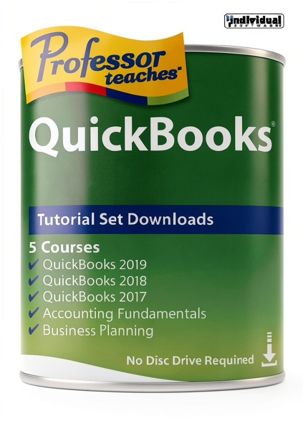 QuickBooks 2019 Training Individual Software PC-0